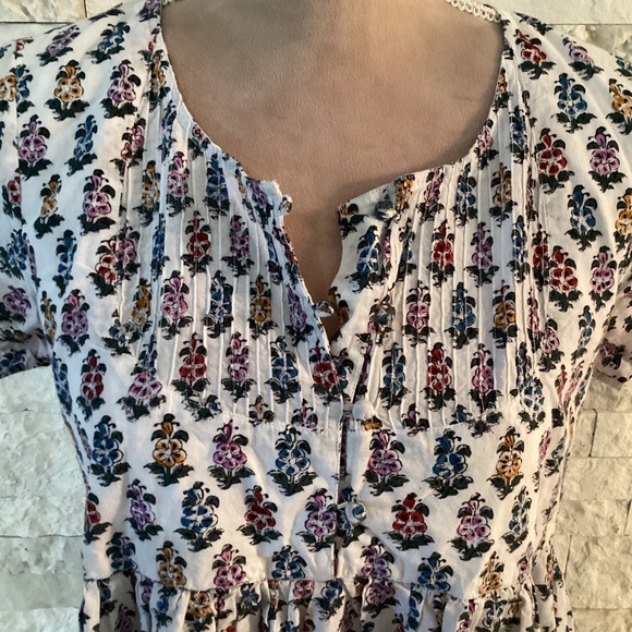 Anokhi Multi-Colored Floral Dress - Picture 4 of 10